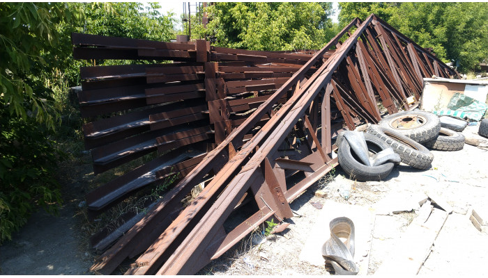 Фермы стальные двускатные 16 метров